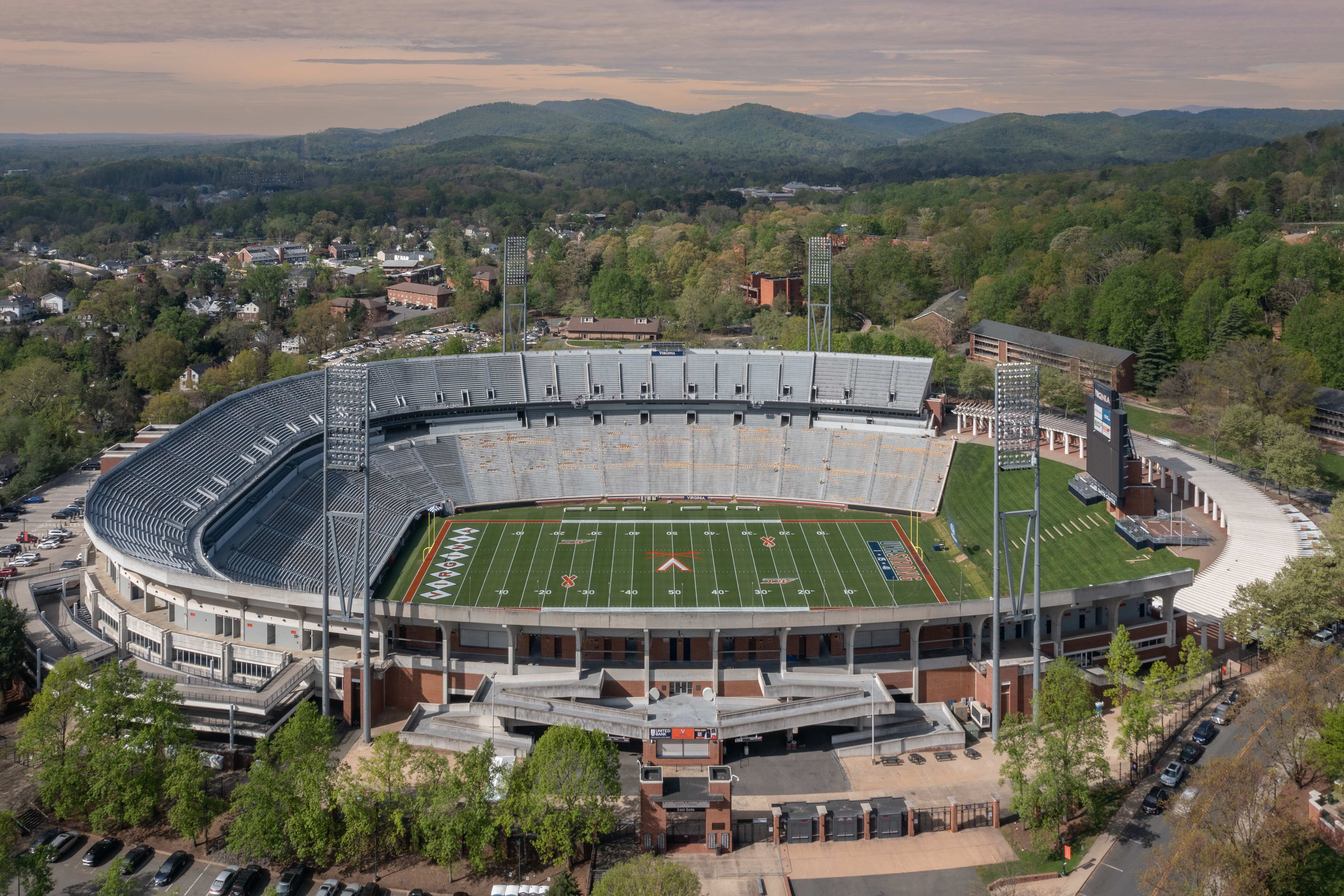 Scott Stadium Aerial