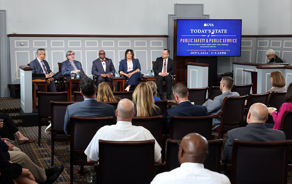 Public Safety Panel at Miller Center