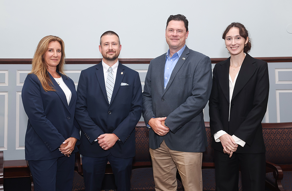 Public Safety Fellows smile together